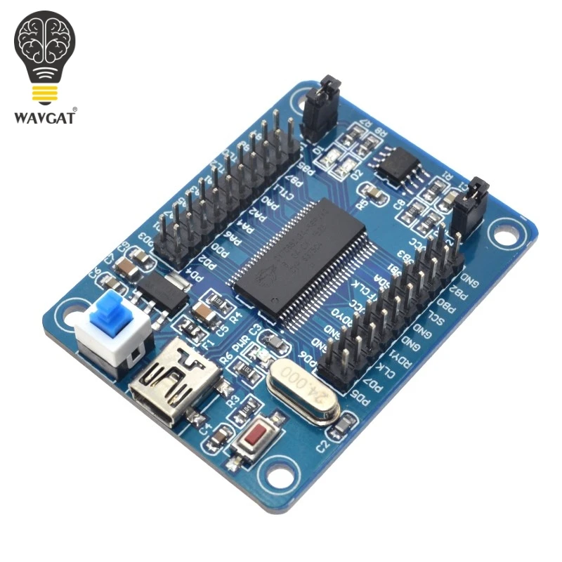 

Free Shipp IEZ-USB FX2LP CY7C68013A USB core board development board USB logic analyzer I2C serial and SPI high quality In stock