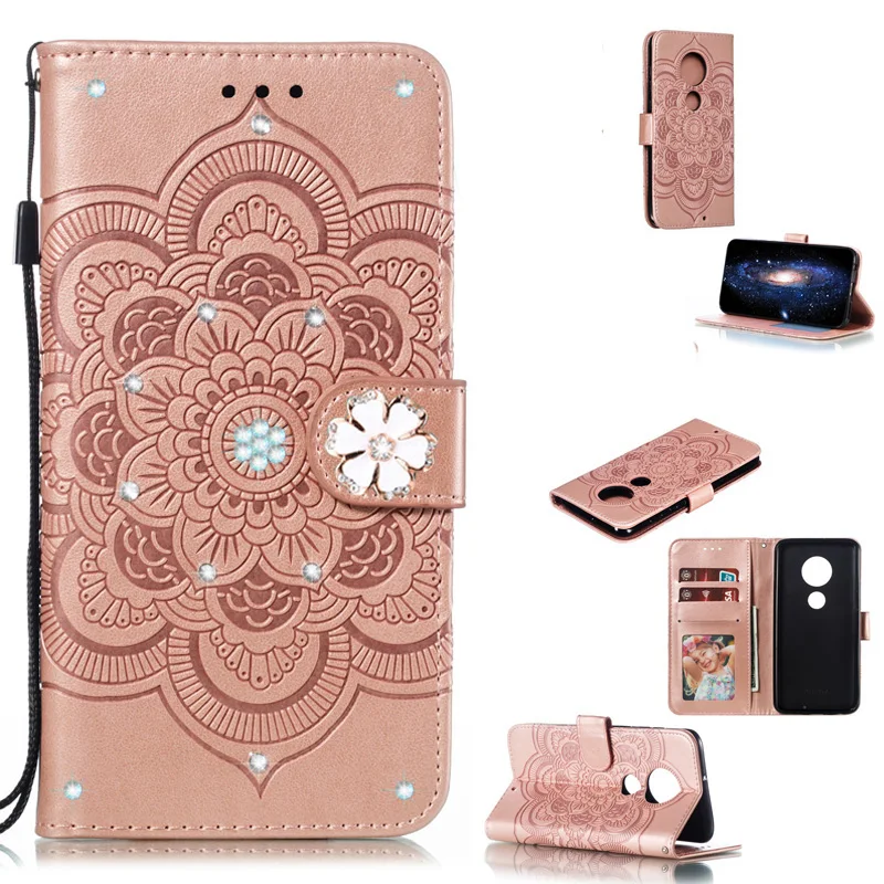 

Flicker Magnetic PU Leather Wallet Card Holder Flip Case Cover For Motorola MOTO P30 Note ONE Power G7 Plus E5 Play GO Z4 Play