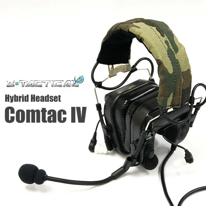 Z-Tactical Comtac IV IN-THE-EAR Headset Military Hunting Wargame Airsoft Tactical Noise Reduction Headphone Z038 Black Z-Tactical Comtac IV IN-THE-EAR Headset Military Hunting Wargame Airsoft Tactical Noise Reduction Headphone Z038 Black