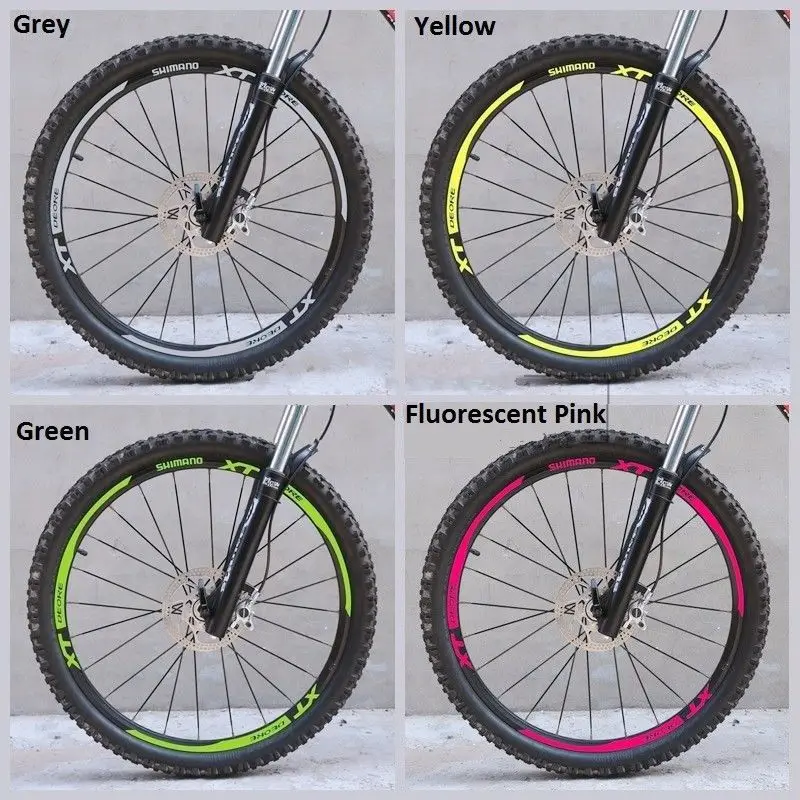 Clearance Replacement Wheel Stickers Set Decal for SHIMANO XT M785 Mountain Bike Bicycle Rim 2 Clearance Replacement Wheel Stickers Set Decal for SHIMANO XT M785 Mountain Bike Bicycle Rim 2