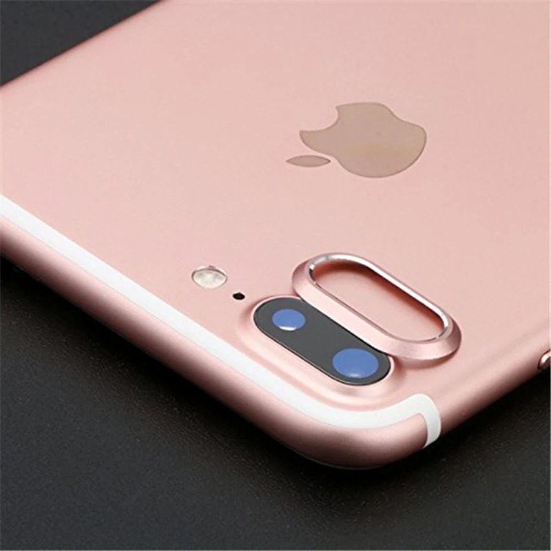Защитное кольцо для объектива камеры алюминиевое покрытие IPhone 7 8 Plus 7Plus