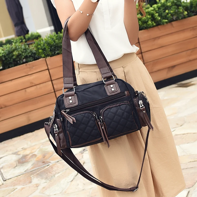 Hot Sale Nylon Women&#39;s Handbags Big Size Women Casual Tote Bags Women Messenger Bags Unisex ...