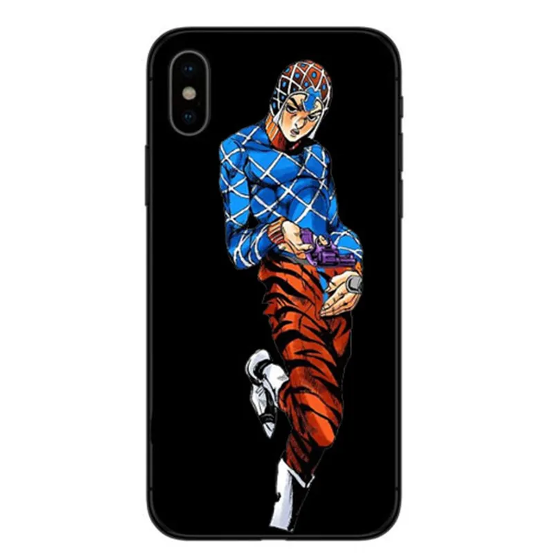 Аксессуары для телефона с аниме JOJO'S bistry ADVENTURE OVER небеса чехол Apple iPhone XR XS MAX X 8 7 Plus