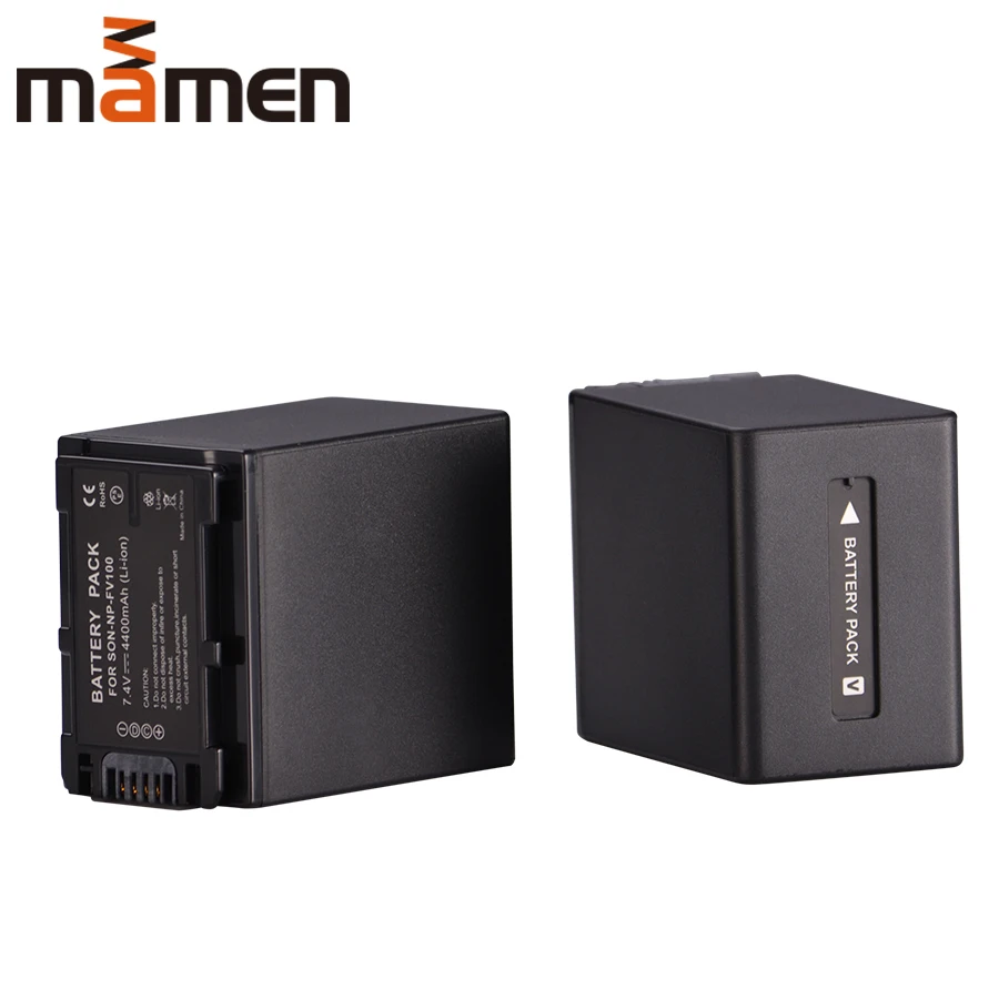 Mamen NP FV100 полное декодирование Батарея для sony FV50 FV70 FV100 FH50 FH70 FH30 FH40 FH60 Батарея DCR DVD цифровых однообъективных зеркальных камер и однообъективных зеркальных видео Камера