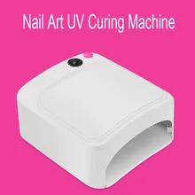 36 W УФ-лампы УФ-аппарат для гель-лака для ногтей, сушилка для салонов ультрафиолетовый свет, забота о ногах, оборудование 3x12 Вт УФ-трубка лампы 220 V-250 V штепсельная вилка европейского стандарта, белые, розовые, 818