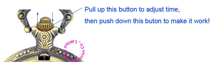 adjust time of pocket watch