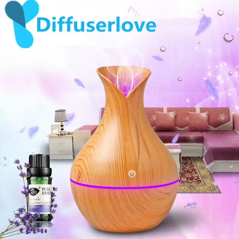 Diffuserlove USB Diffuser 130ml Aroma Essential Oil Diffuser Ultrasonic