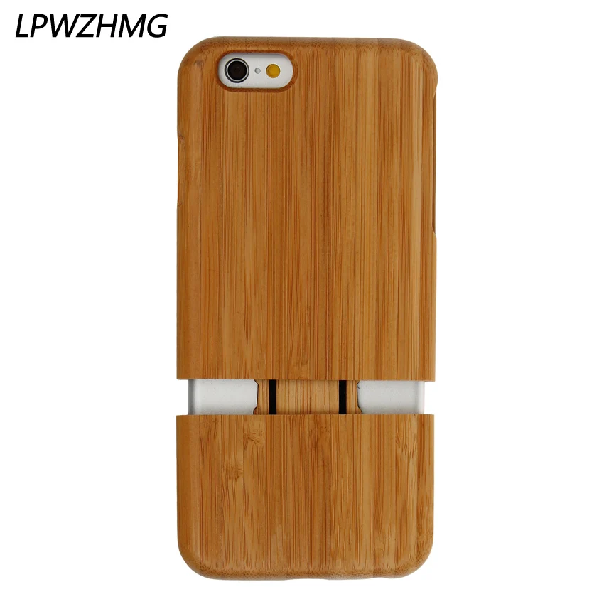 LPWZHMG Nature Wooden Phone Case Cover For Apple iPhone 5 5S SE 6 6S 6Plus 7 Hard Back Solid Protection Shell |