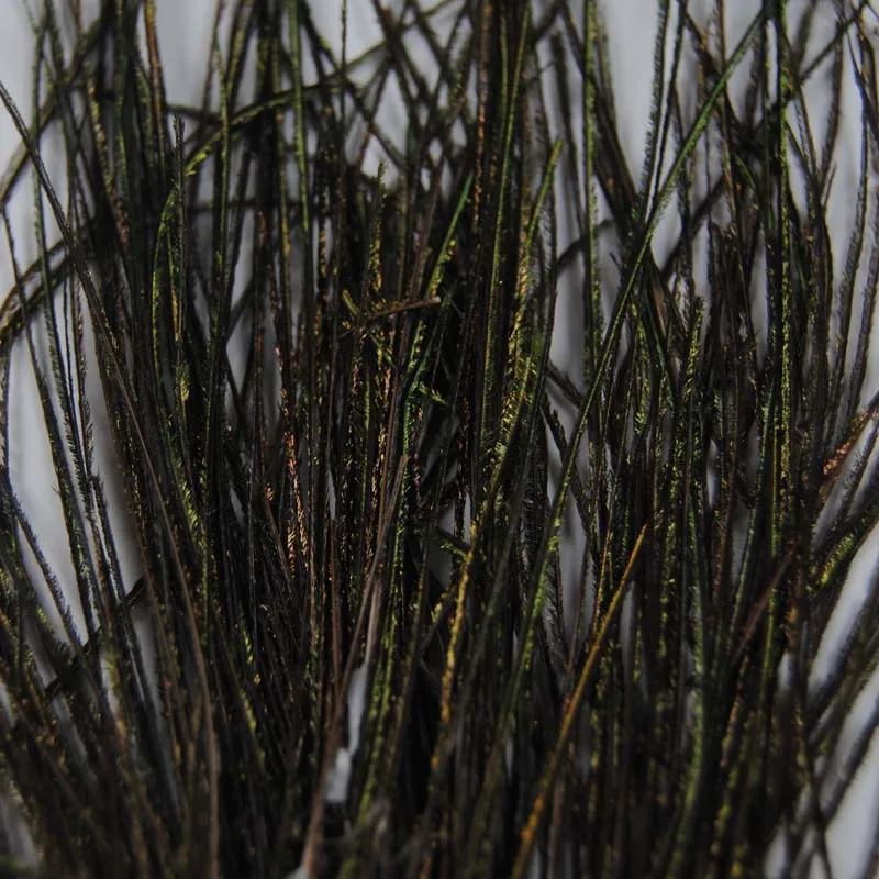 

1 Pack Natural Olive Green Peacock Herl Feather Wire MakeLures Nymphs Streamers Fly Tying Material