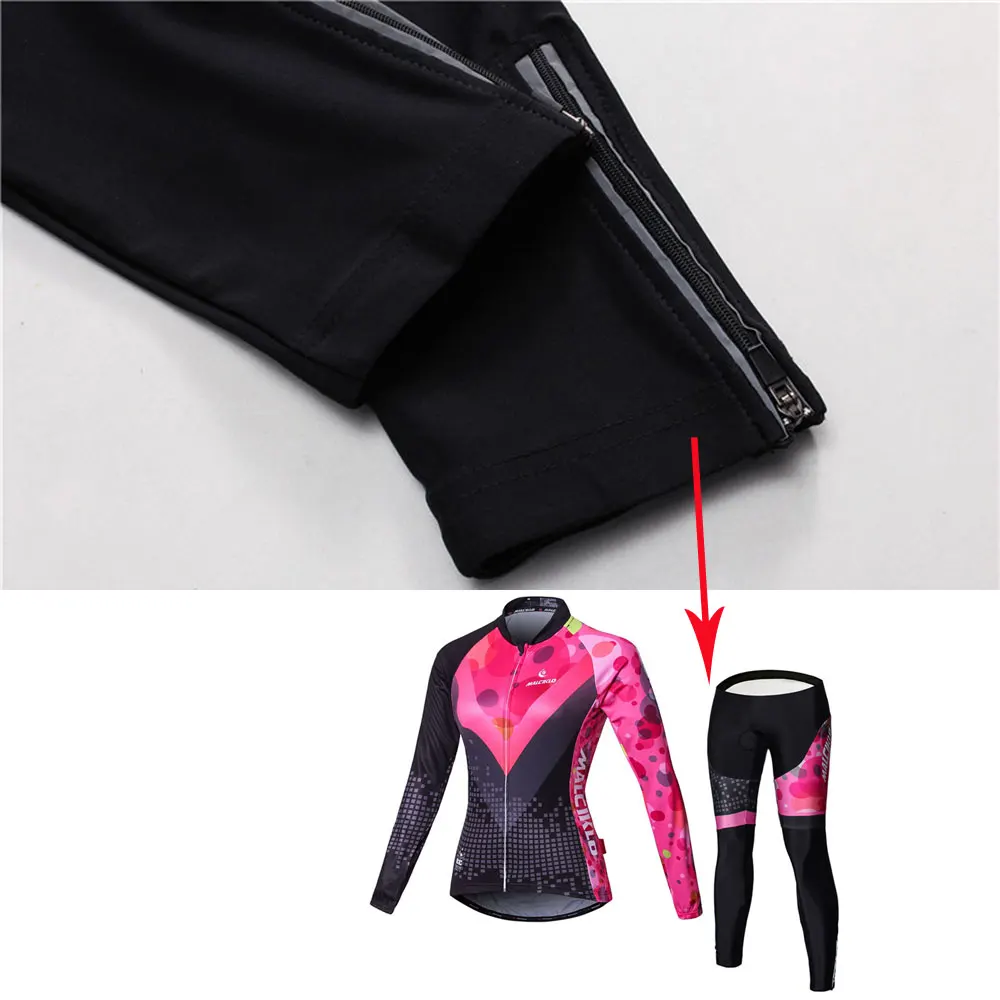 Malciklo Cycling Jersey Set Women Summer Cycling Wear Mountain Bike Clothes Bicycle Clothing MTB Bike Pro Team Suit