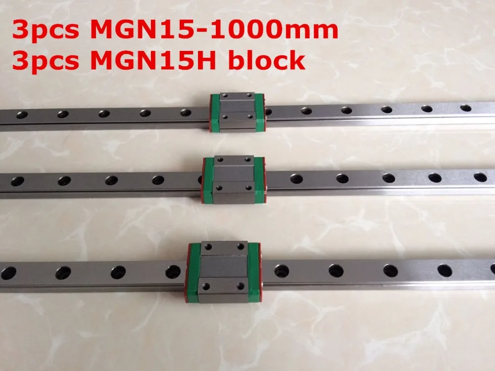 

6 set SBR16 linear guide rail SBR16 - 300/1000/1300mm + SFU1605 - 300/1000/1300/1300mm ballscrew + BK12 BF12 cnc parts