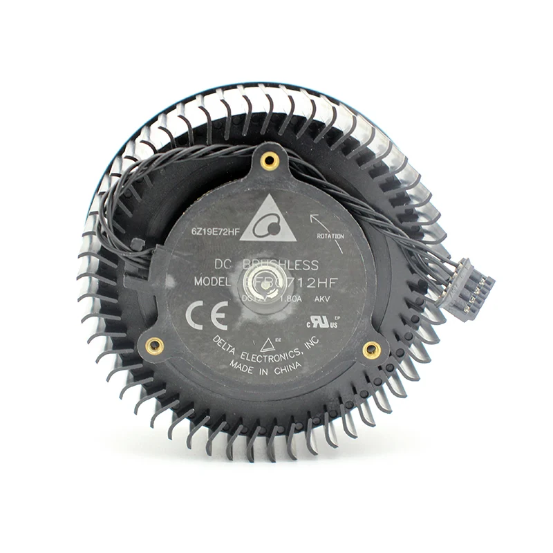 Первоначально для MSI Графика карты вентилятор охлаждения BFB0712HF DC12V 1.80A Pitch 37 мм
