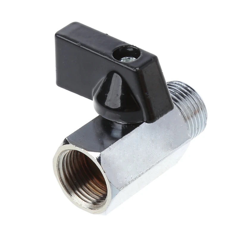 

Brass Mini Ball Valve 3/8" BSP Male to Female Thread Air Compressor Hose