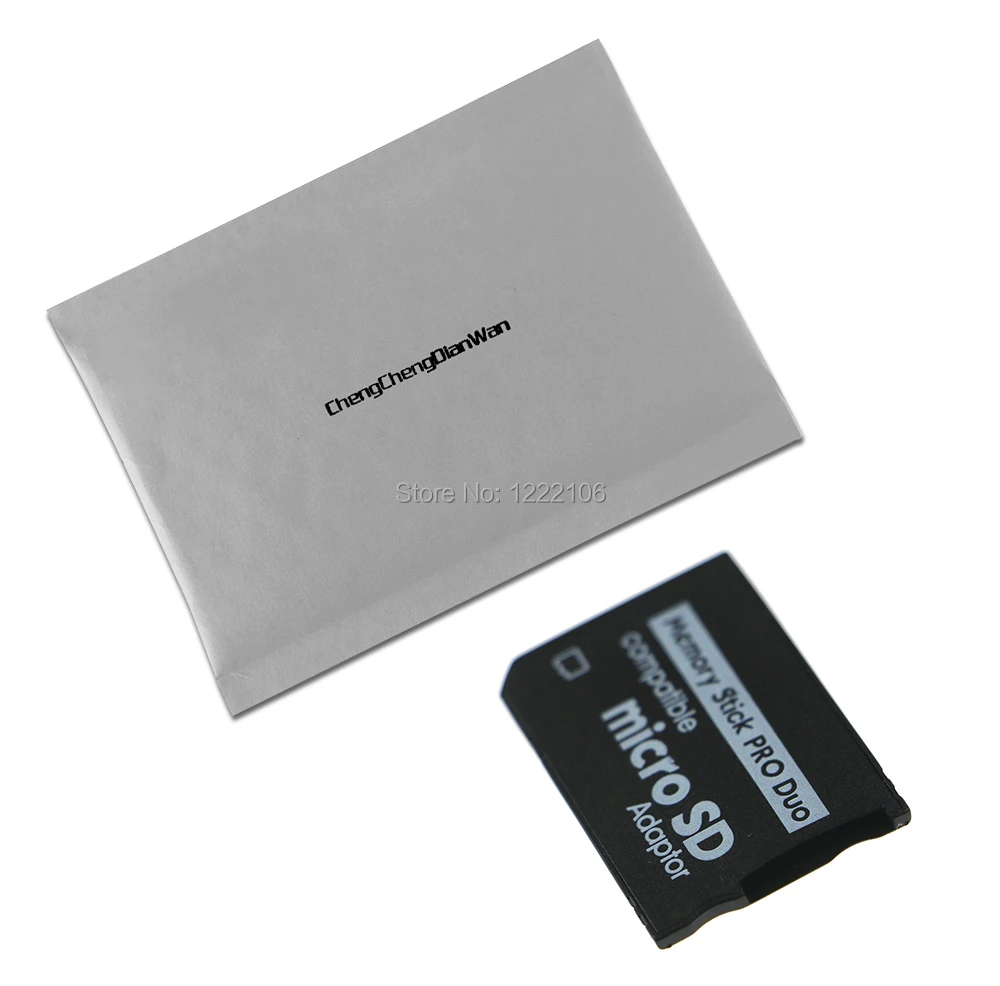 ChengChengDianWan высокое качество мини Micro SD SDHC TF для карты памяти MS Pro Duo адаптер конвертер карта для psp 1000 2000 3000