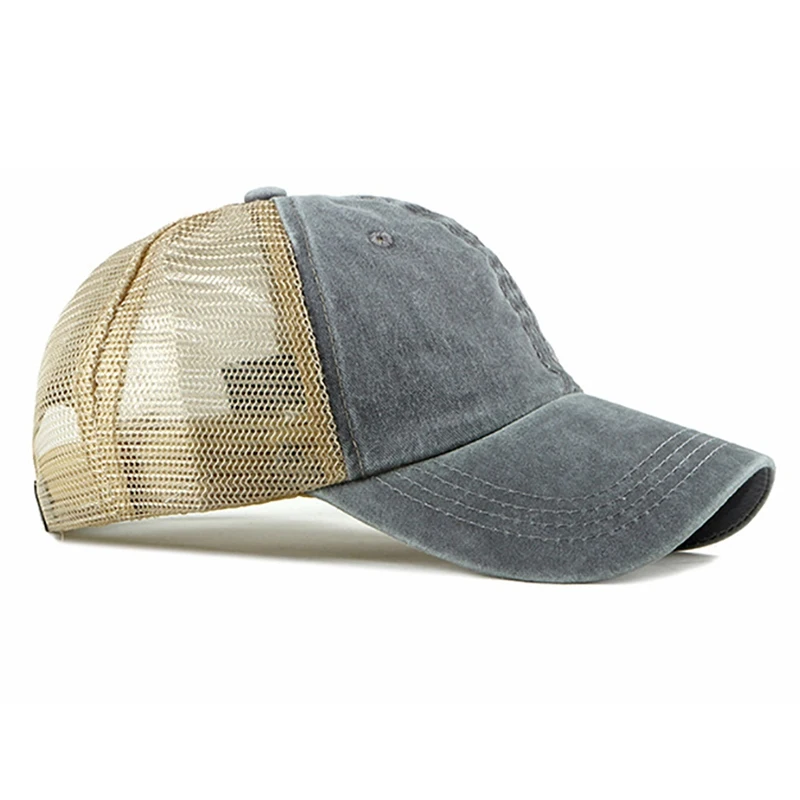 Тонкая дышащая бейсбольная кепка для женщин и мужчин, Лоскутная сетчатая Кепка с острым носком, головной убор, спортивная одежда для улицы с регулируемой застежкой сзади