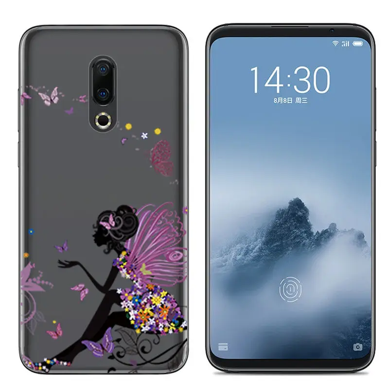 Case for Meizu 16 16X 16th 16 Plus Soft TPU Back Cover for Meizu M5 note M6 note M5C MX6 M6S Pro 6 Silicone Protective Fundas (14)