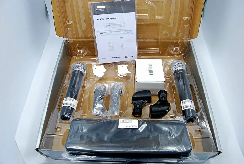 Высококачественный беспроводной микрофон BLX288/PG58 UHF караоке система с PG58 двойным