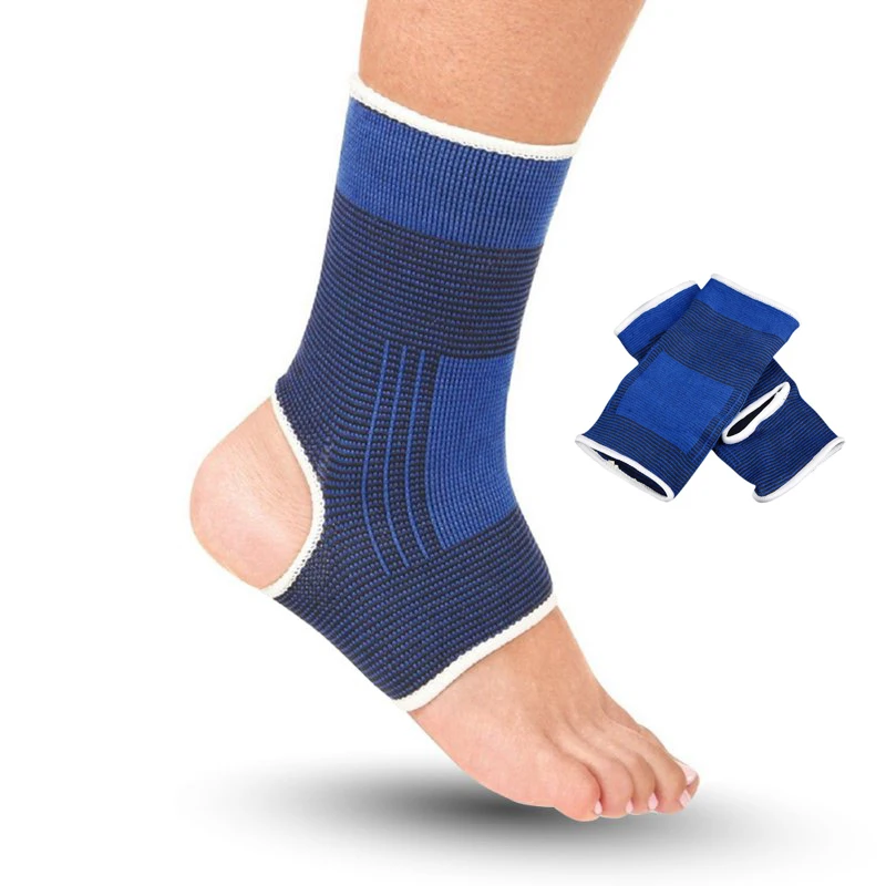 

1 Pair Boxing Ankle Foot Support Polyester Palm Guards Brace Elastic Compression Wrap Sleeve Knee Support Wrist Protectors