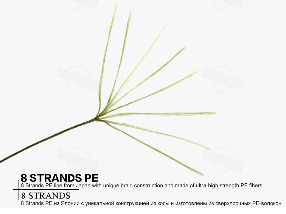 Новинка супер монстр W8 супер сильный 300 м 8 нитей плетение PE плетеная рыболовная леска веревка многофиламентная 20 фунтов 30 фунтов 40 фунтов 50 фунтов 80 фунтов 100 л