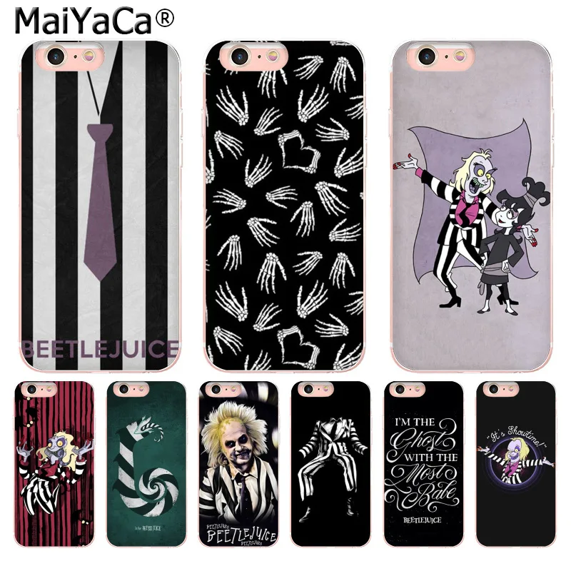 

MaiYaCa Beetlejuice Handbook 2018 New Luxury fashion cell phone case for iphone 11 pro 8 7 66S Plus X 10 5S SE XR XS XS MAX