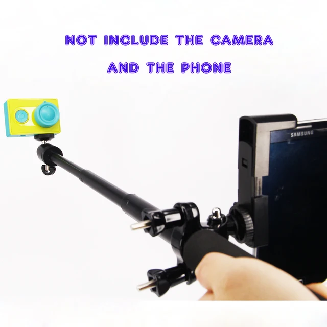 Xiao yi Monopod Tripod+Mini Tripod Mount Adapter +Phone Clip+Bike