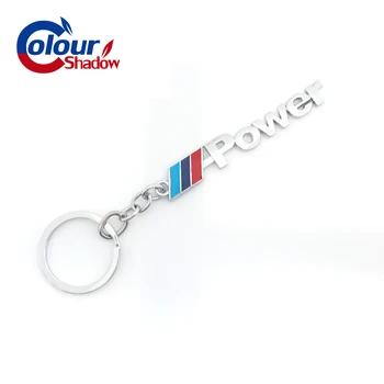 

1Pcs Key Ring Auto Key Chain Car Keyring Keychain For BMW M 3 5 Power Performance X1 X3 X5 X6 E46 E39 E36 Car Styling Pendant