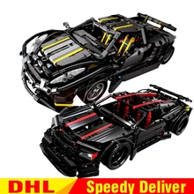 XingBao 07002 Balisong маленький супер автомобиль 07003 Assassin X19 Обучающие строительные блоки кирпичи LPed игрушки модель DIY клон Lepinges