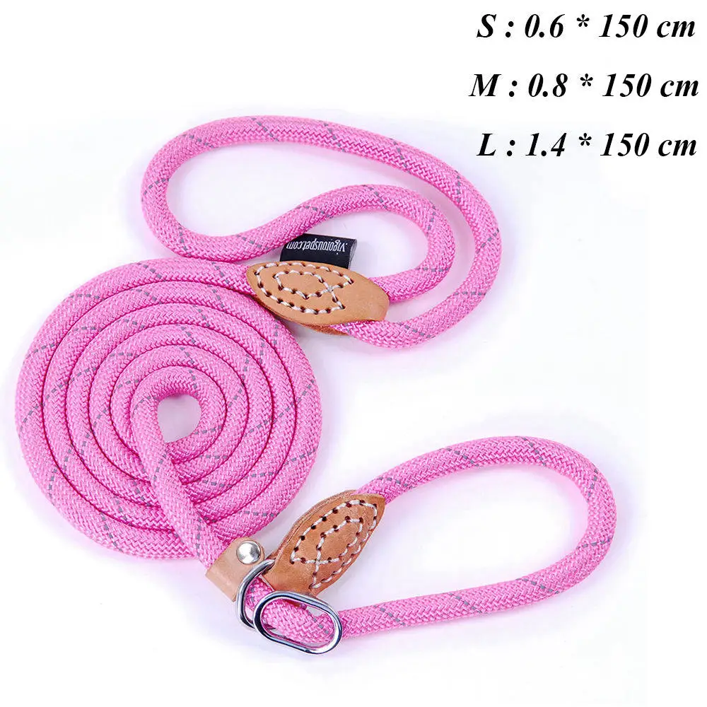 Dog Leashes For Dogs Outdoor Training Leash For Small Dog Puppy Leash Control Rope Durable Nylon Leads For Pet