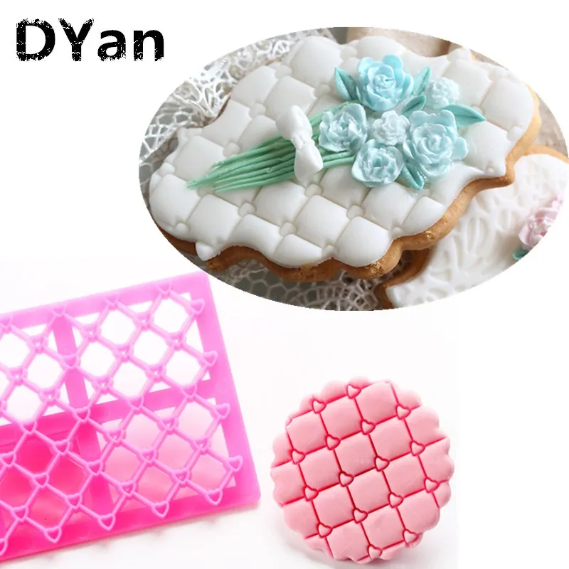 

Free Shipping New Design Heart Love Shape Fondant CupCake Embosser Cutter Mold Icing Embossing Biscuit Sugar Craft Cake A161