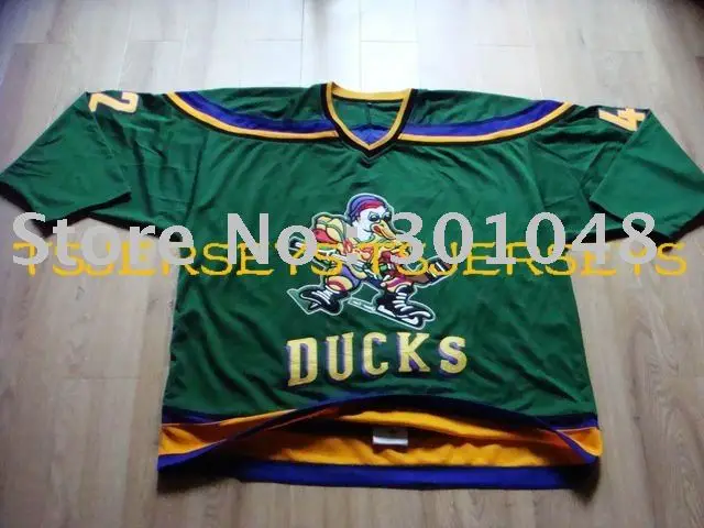 Custom Mighty Ducks Movie Hockey Jersey