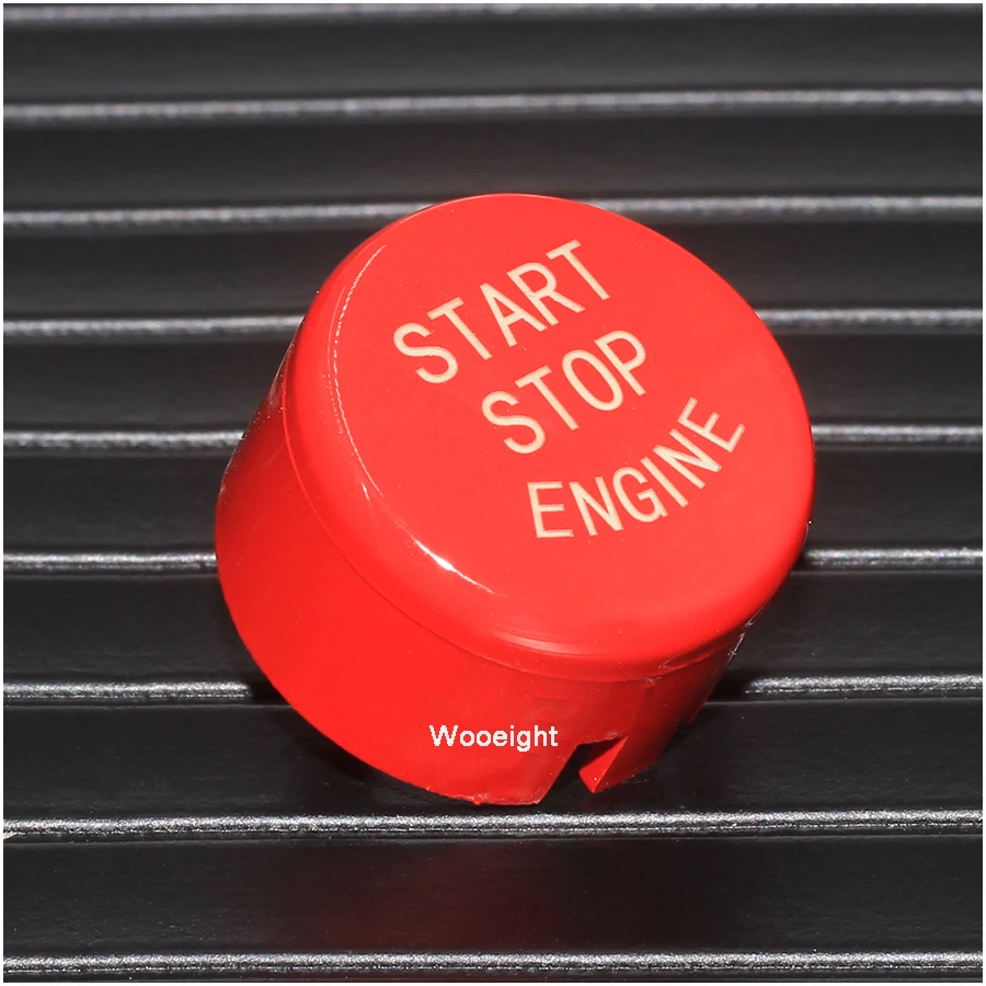 Car Engine Start Stop Button Push Switch Cover Cap New Replacement For BMW F Series 1 2 3 4 5 6 7 Series X1 X3 X4 X5 X6 F10 F20 F30 (1)