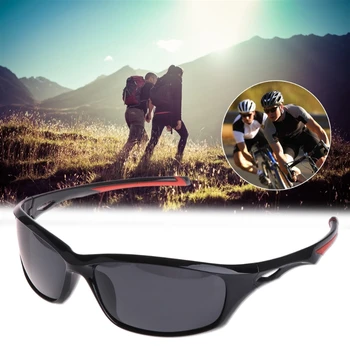 

OOTDTY Glasses Fishing Cycling Polarized Outdoor Fishing Sunglasses Travel Sport UV400 For Men Driving Cycling Glasses