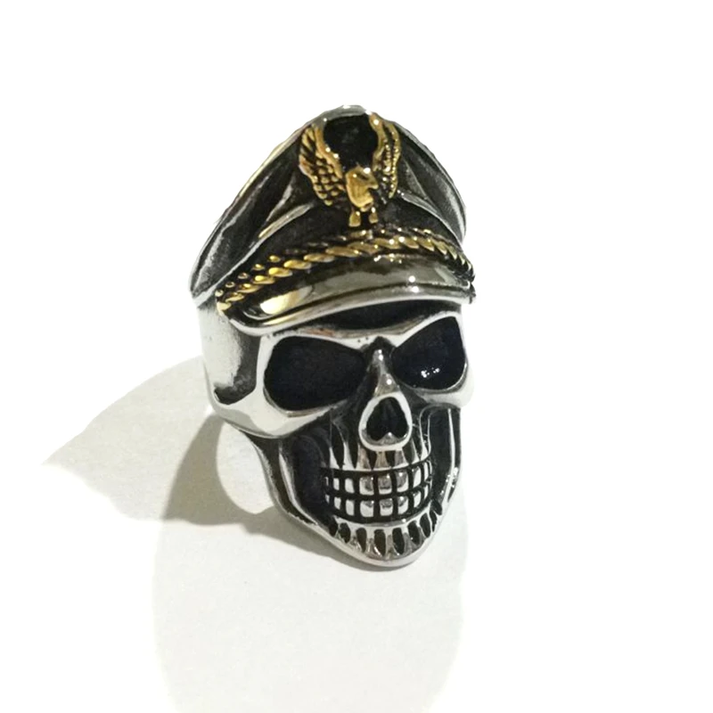 eagle head skull men rings for American Navy  (8)