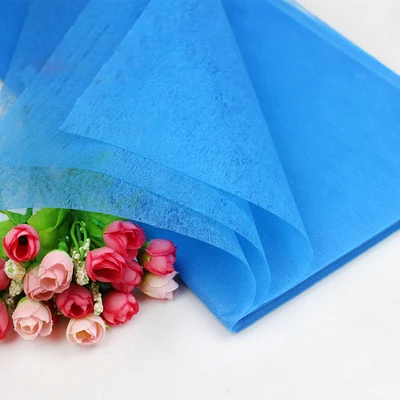 20 шт./лот цветная оберточная бумага для DIY свадьбы/Цветочный декор 50*50 см подарочная упаковочная бумага 10-001 - Цвет: bright blue