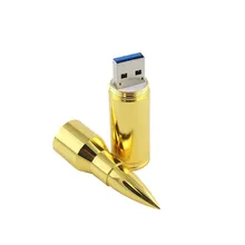 free shipping new design bullet 16gb usb 3 0 metal custom usb flash drive for your