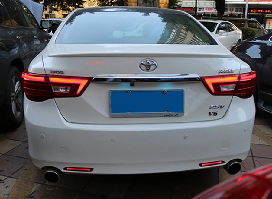Автомобильный Стайлинг светодиодный задний фонарь для Toyota Mark X задние фонари 2013- для Reiz задний свет DRL+ сигнал поворота+ тормоз+ светодиодные фонари заднего хода