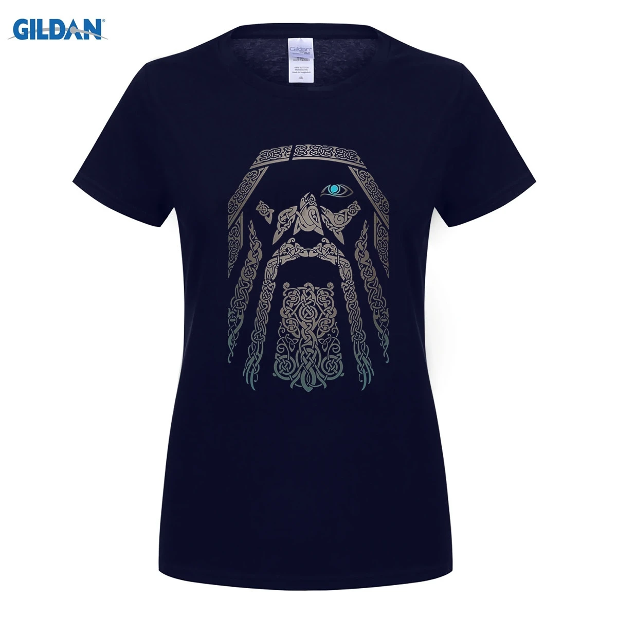 GILDAN индивидуальные футболки великолепные 100% хлопок короткий рукав Odin Vikings