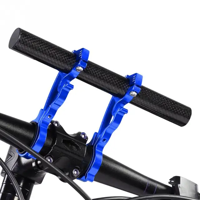 Mountain Bike Handlebar Extender Bike Headlight Mount Bar Computer