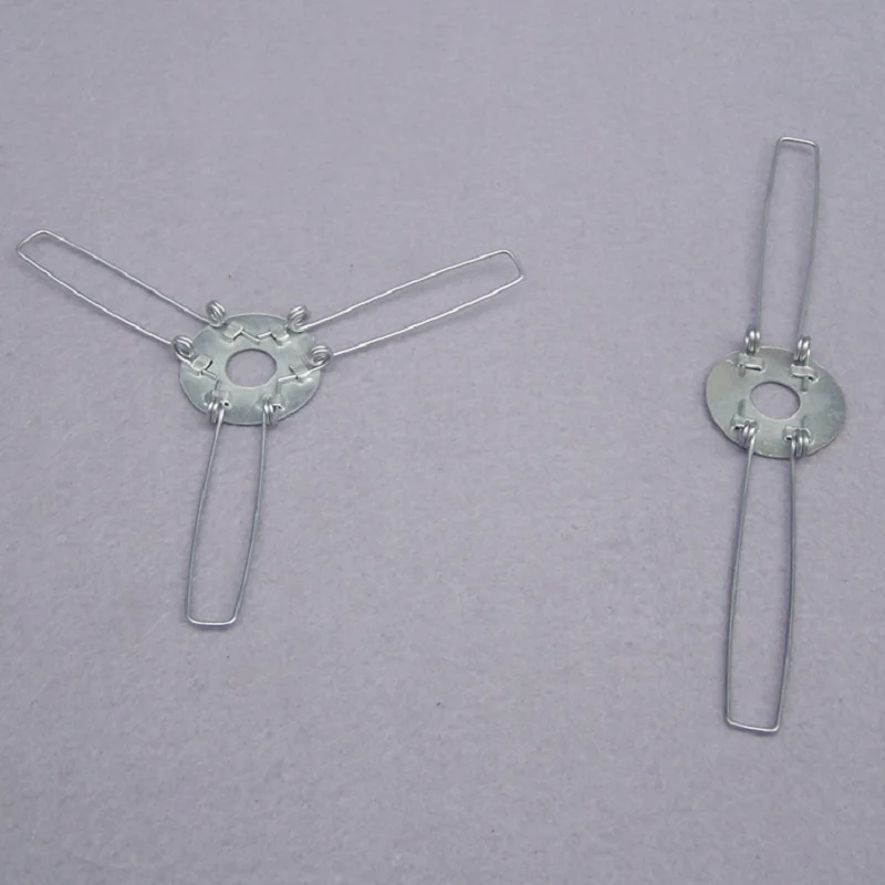 

Two or three forks galvanized fixing spring clip fixing lampshade shrapnel for pandent lamps and lanterns accessories