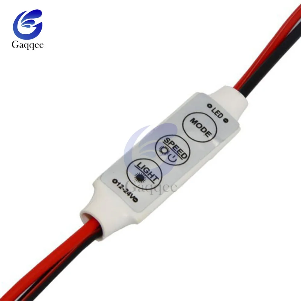 Single Color Foxanon Dimmer Controller switch 12V DC 3 keys For 5050 3528 5630 5730 3014 Led Strip lamps lighting