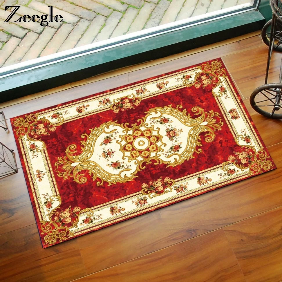 Zeegle European Style Doormat Home Entrance Mats Anti slip Floor