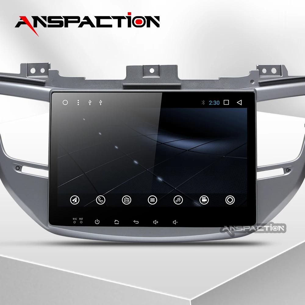 Perfect 10.1" IPS 2 Two Din Android8.1 Car Stereo For Hyundai Tucson IX35 2015 2016 2017 Radio FM GPS Navigation Backup Camera No DVD 3