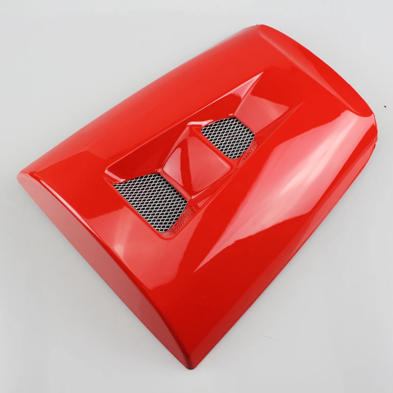 Seat Cowl Red Motorcycle ABS Plastic Pillion Rear Seat Cowl Cover For