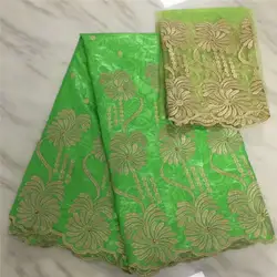 Высокого качества Базен riche getzner 2018 с бисером кружевной ткани в нигерийском стиле Гвинейская парча ткань для шитья кружева свадебное pl60-875