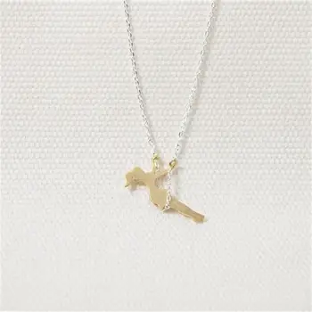 

Fashion little girl swing necklace