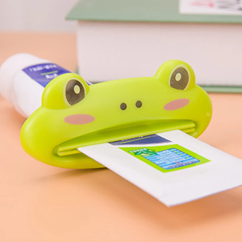 

Cute Cartoon Easy Tooth Paste Squeezer Toothpaste Squeezed Out Tube Dispenser Bathroom Automatic Toothpaste Dispenser Paste