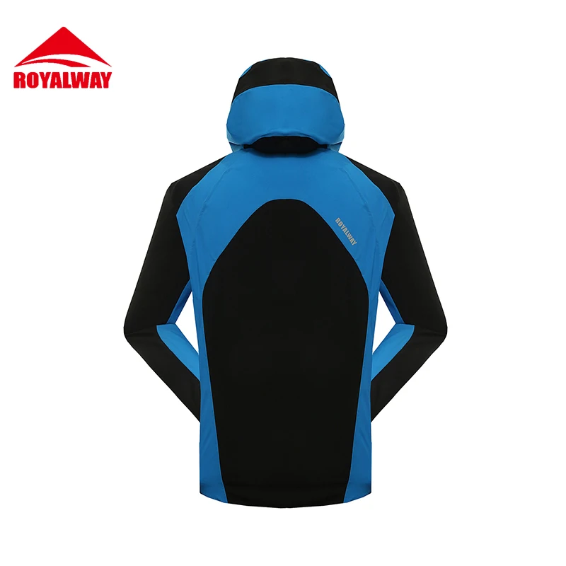 Royalway Для мужчин Лыжный спорт куртка супер теплая куртка ветрозащитная Водонепроницаемый зима recco GPS безопасности# RFSM4521G