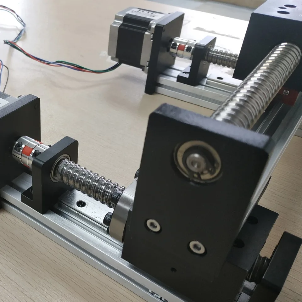 600mm Stroke Stage Actuator kit For/ DIY CNC 3018 Plus Z Axis Router Controller 2060U Z-Axis Slide Module Screw Slide Table Linear Rail Guide