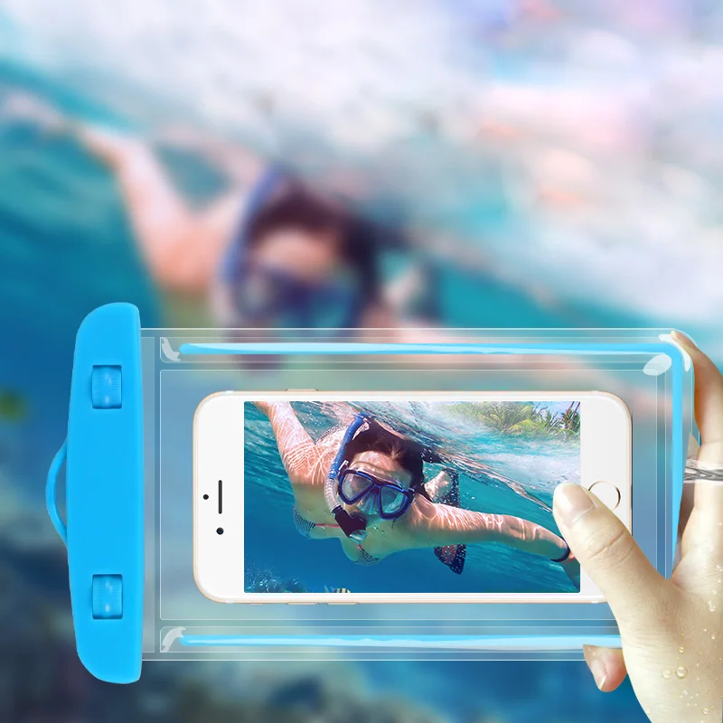 Vanzlife для мужчин и женщин Универсальный светоизлучающий Тип сенсорный мобильный телефон водостойкий Чехол для путешествий воды сумка для плавания легко использовать