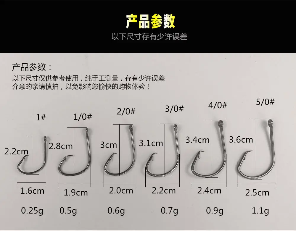 100 шт. 1 #1/0 #2/0 #3/0 #4/0 #5/0 # офсетная Магнитная приманка из высокоуглеродистой стали